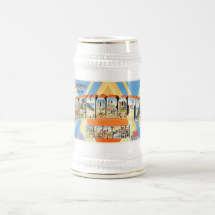 Rehoboth Beach Delaware DE Vintage Travel Briefkaa Bierpul