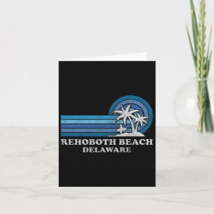 Rehoboth Beach Delaware Familie Zomervakantie Vin Kaart