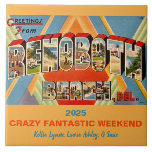 Rehoboth Beach Delaware Herinnering Tegeltje