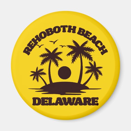 Rehoboth Beach Delaware Magneet (Voorkant)