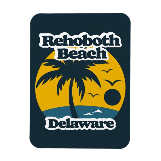 Rehoboth Beach Delaware Magneet (Verticaal)