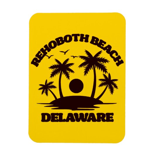 Rehoboth Beach Delaware Magneet (Verticaal)