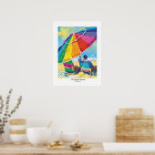 Rehoboth Beach Delaware Poster (Keuken)