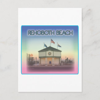 Rehoboth Beach Delaware - Rehoboth Ave Scene Briefkaart
