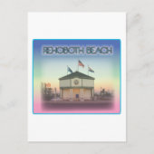 Rehoboth Beach Delaware - Rehoboth Ave Scene Briefkaart (Voorkant)