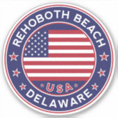 Rehoboth Beach Delaware, Rehoboth Beach Sticker (Voorkant)