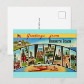 Rehoboth Beach Groet Ansichtkaart Briefkaart (Voorkant / Achterkant)