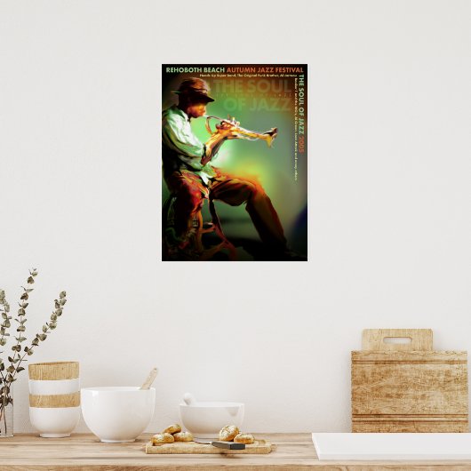Rehoboth Beach herfst Jazz Fest 2005 Poster (Keuken)