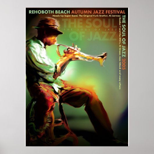 Rehoboth Beach herfst Jazz Fest 2005 Poster (Voorkant)