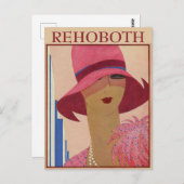 Rehoboth Beach, het Briefkaart van de verandering (Voorkant / Achterkant)