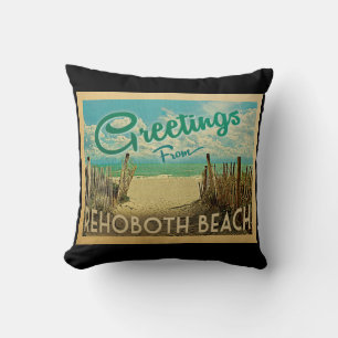 Rehoboth Beach Vintage Travel Kussen