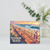 Rehoboth Beach VS Briefkaart (Staand voorkant)
