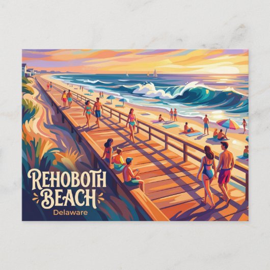 Rehoboth Beach VS Briefkaart (Voorkant)