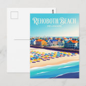 Rehoboth Beach VS Briefkaart (Voorkant / Achterkant)