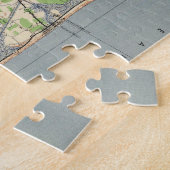 "Rehoboth & Bethany Beach DE Map" (1944) Legpuzzel (Zijkant)
