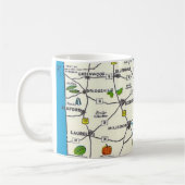 Rehoboth Bethany Beach Delaware Mug Koffiemok (Links)