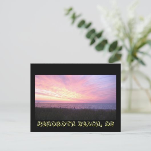 Rehoboth Sunrise Briefkaart (Staand voorkant)