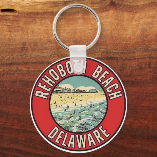 REHOBTH BEACH, DE  Sleutelhanger (Voorkant)