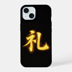 Rei (礼) – Een van de Zeven Deugden van Bushidō iPhone 15 Case