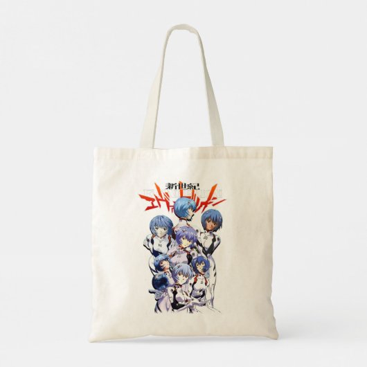 Rei Ayanami Evangelion Classic Classic Tote Bag (Achterkant)