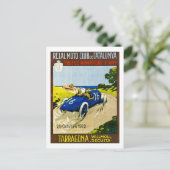 Reial Moto Club de Catalunya Retro Briefkaart (Staand voorkant)