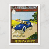 Reial Moto Club de Catalunya Retro Briefkaart (Voorkant)