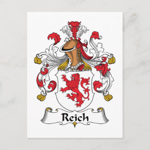 Reich Family Crest Briefkaart