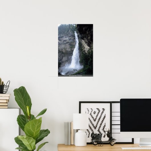 Reichenbach Herfsten, Zwitserland Poster (Thuiskantoor)