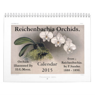 Reichenbachia Orchids 2015 Kalender