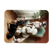 Reichert - Een kersttraktatie, schilderen, Magneet (Horizontaal)