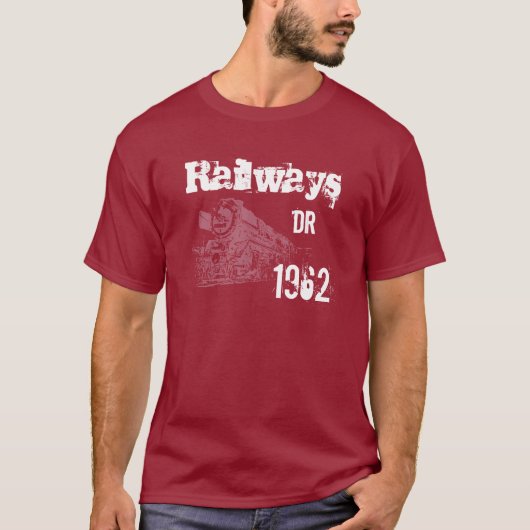 Reichsbahn DDR Design T-shirt (Voorkant)