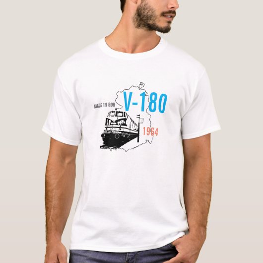 Reichsbahn DDR Design T-shirt (Voorkant)
