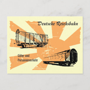 Reichsbahn DDR-ontwerp Briefkaart
