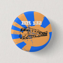 Reichsbahn DDR-ontwerp Ronde Button 3,2 Cm