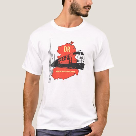 Reichsbahn DDR T-shirt (Voorkant)