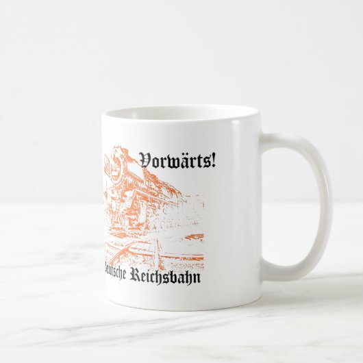 Reichsbahn Design Koffiemok (Rechts)