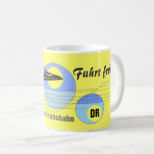 Reichsbahndesign DDR Koffiemok (Voorkant rechts)