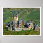 Reichsburg Cochem Castle, Duitsland Poster (Voorkant)