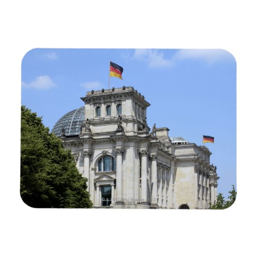 Reichstag, Berlijn, Duitsland 2 Magneet (Horizontaal)