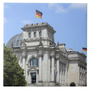 Reichstag, Berlijn, Duitsland 2 Tegeltje