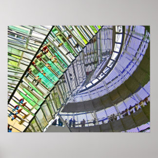 Reichstag / Bundestag, Interior, Berlijn(r41cpst) Poster