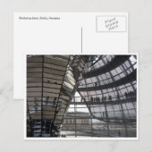 reichstag dome berlin briefkaart (Voorkant / Achterkant)