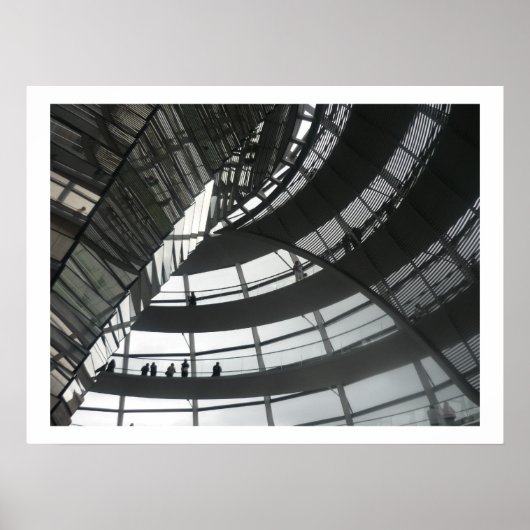 reichstag dome berlin poster (Voorkant)