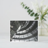 reichstag dome briefkaart (Staand voorkant)
