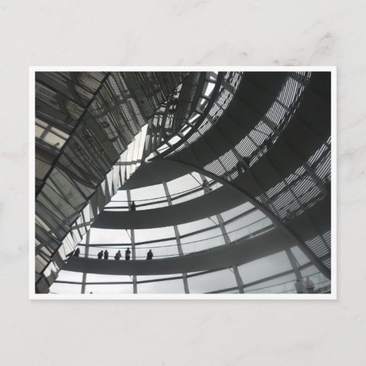 reichstag dome briefkaart (Voorkant)