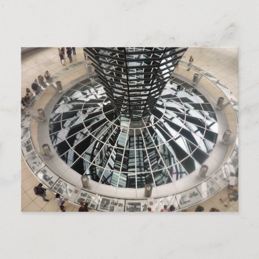 reichstag dome briefkaart (Voorkant)