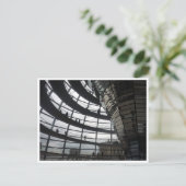 reichstag dome glass briefkaart (Staand voorkant)
