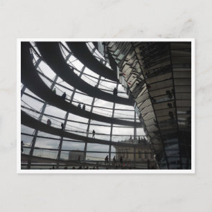 reichstag dome glass briefkaart