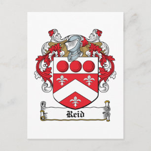 Reid Family Crest Briefkaart