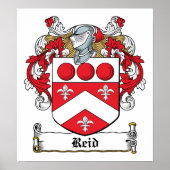 Reid Family Crest Poster (Voorkant)